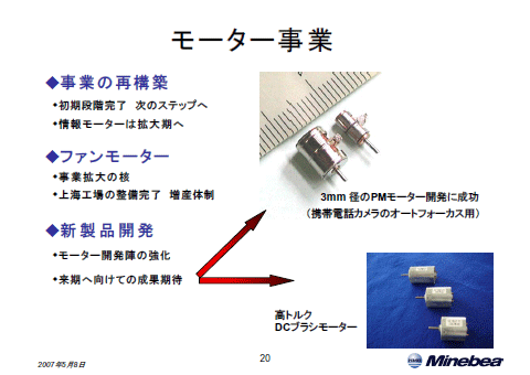 モータ事業