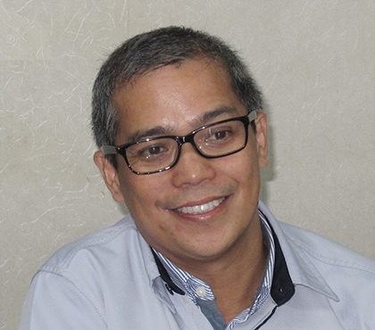 画像：セブミツミ　HR Director　Caesar D. Augusto