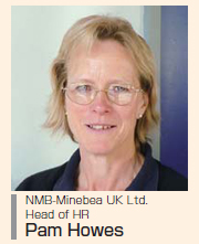 画像：NMB-Minebea UK Ltd. Head of HR Pam Howes