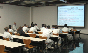 画像：下請法研修の様子