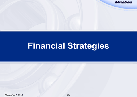 Financial Strategies