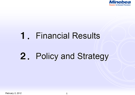 Table of Contents