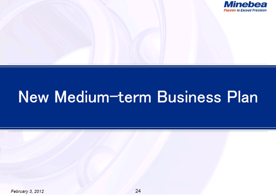 New Medium-term Business Plan