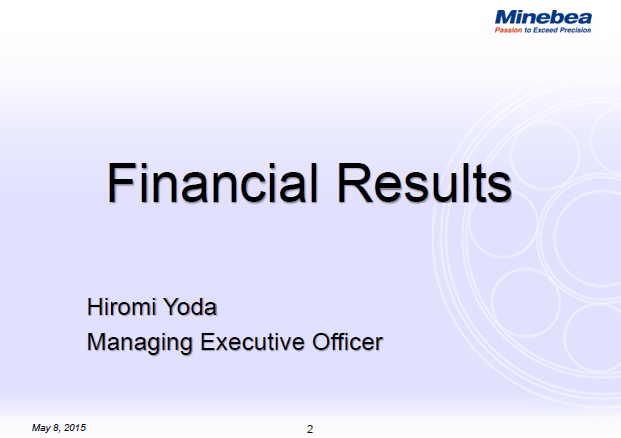 Financial Results