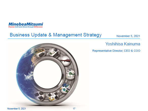 Business Update & Management Strategy