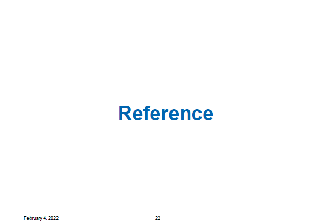 Reference