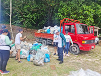 Scene from the cleanup day.