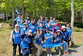 Group photo of the volunteers