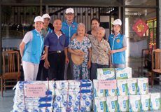 image : Employees take part in the activities