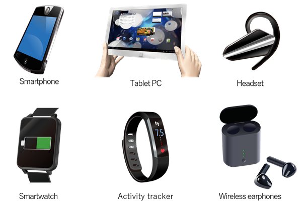 Examples of products using these ICs
