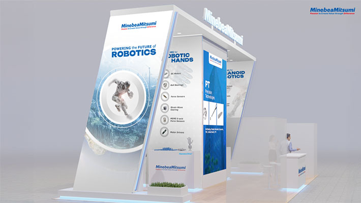 Image of MinebeaMitsumi's Booth